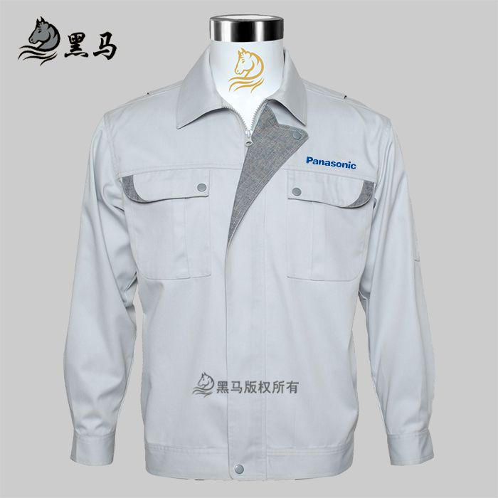 北京松下電器工作服效果圖